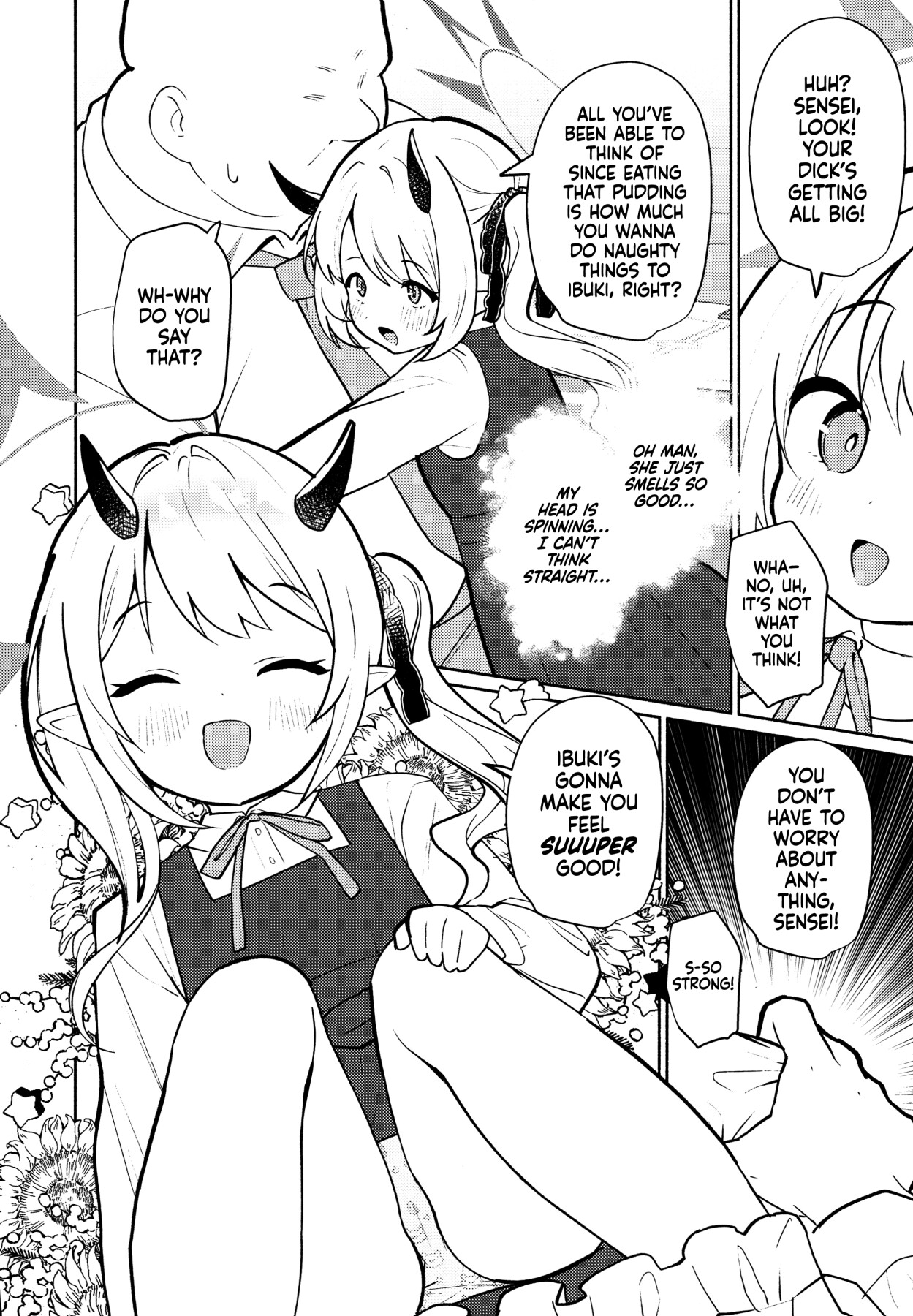 hentai manga Devilish Ibuki\'s Semen Tank